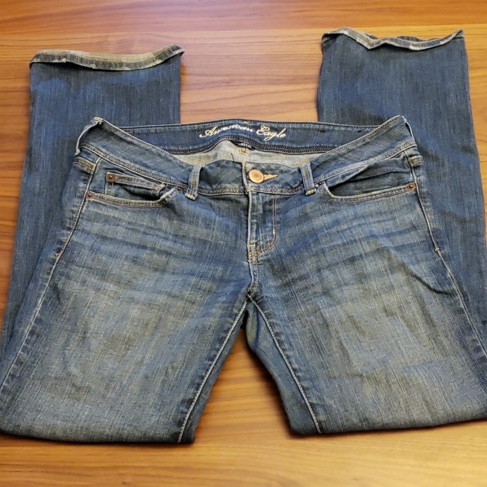 Vintage American Eagle Slim Boot Jeans-Size 8 Short